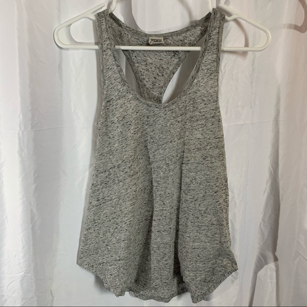 Pink VS Racerback Tank Top Loose Flowing Cut